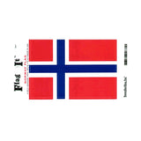 Norway Flag Vinyl Car Decal
