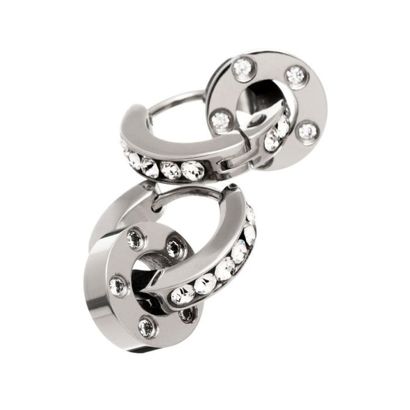 Ida Orbit Earrings Steel