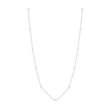 Perla Necklace Multi Long Steel