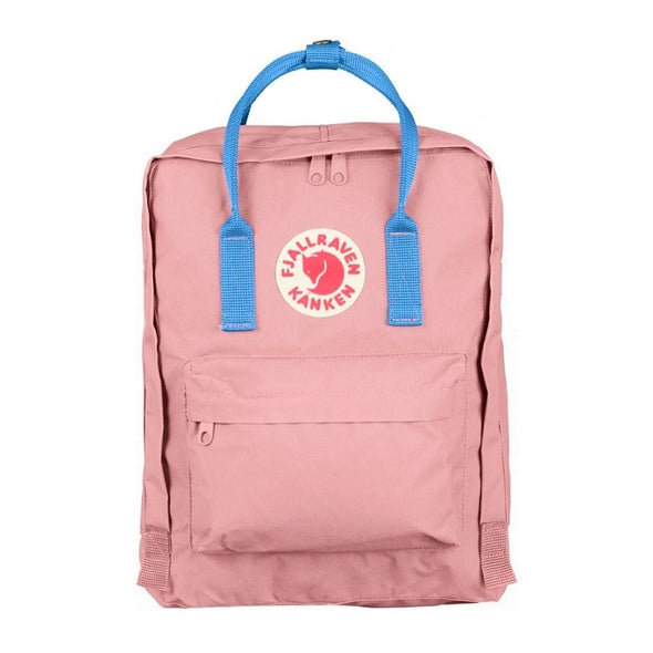 Pink with Air Blue straps - Classic Kanken Backpack