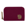 Plum - Zip Card Holder