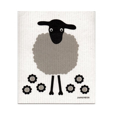 Sheep - Black and Grey - The Amazing Swedish Dish Cloth