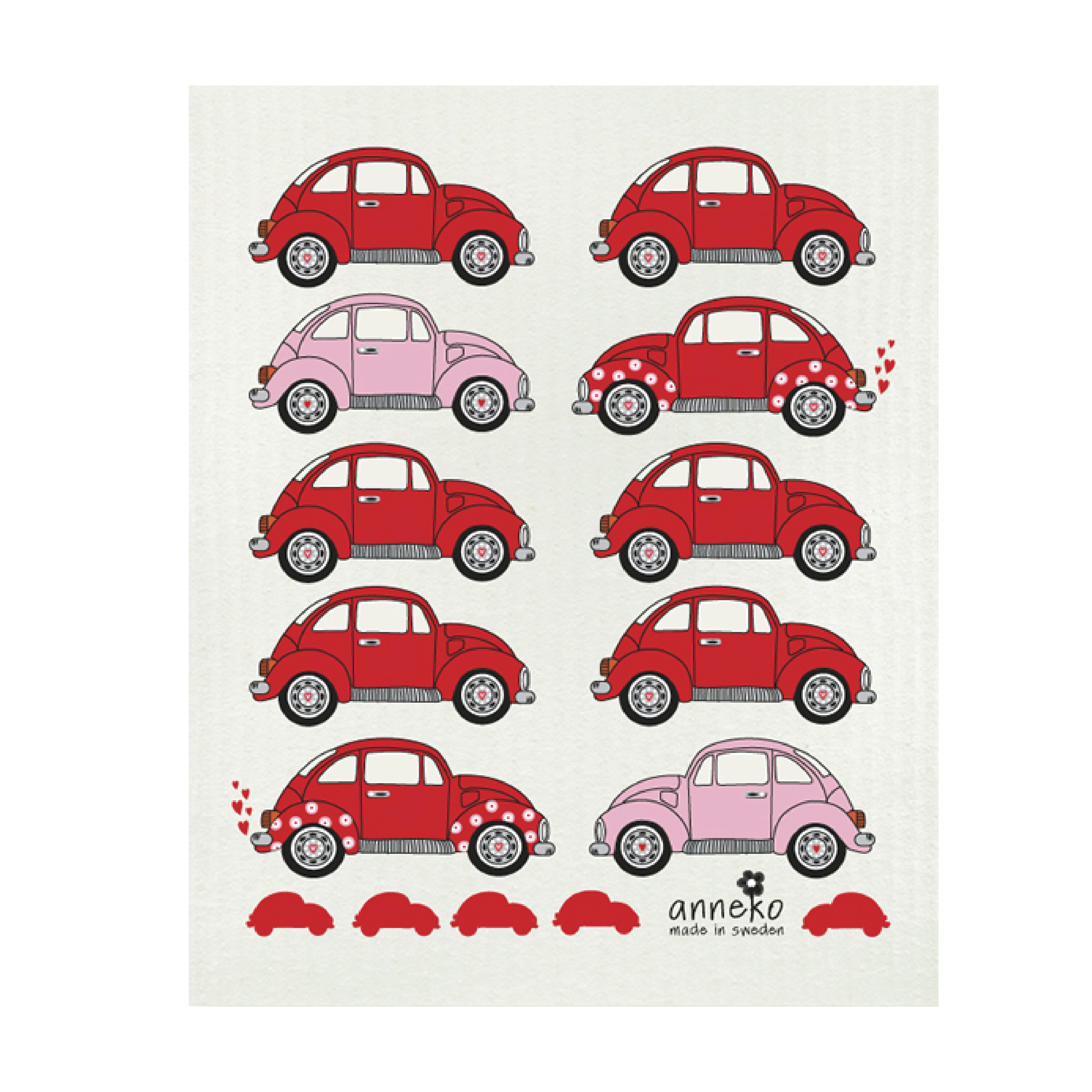 amazing swedish dishcloth slug bug by anneko